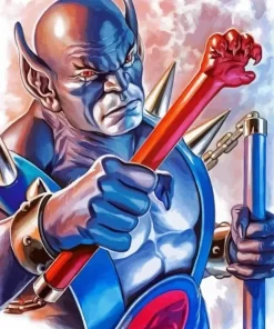 Panthro ThunderCats Warrior Diamond Painting