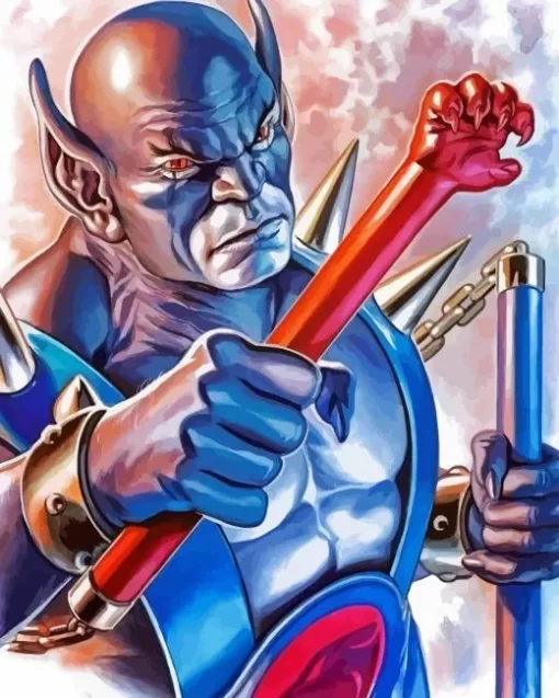 Panthro ThunderCats Warrior Diamond Painting