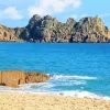 Porthcurno Beach Diamond Painting