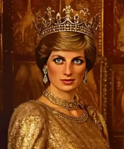 Princess Diana Diamond Painting