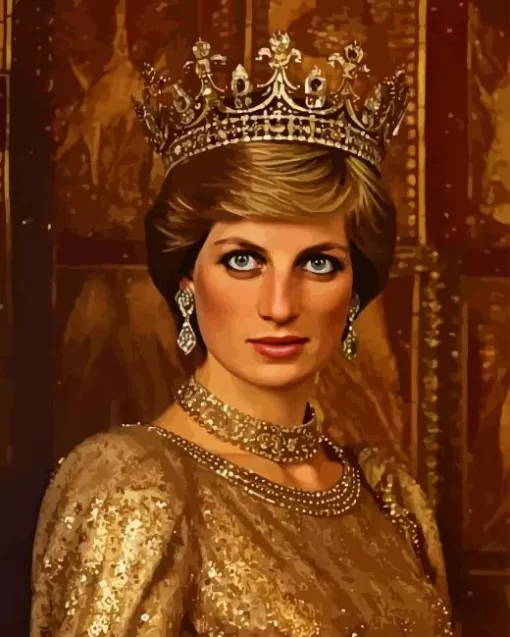 Princess Diana Diamond Painting