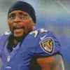 Ray Lewis Player Diamond Painting