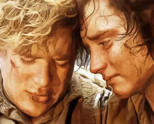 Sam And Frodo Diamond Painting