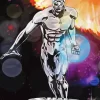 Silver Surfer Diamond Painting