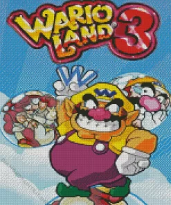 Wario Land Poster Diamond Painting