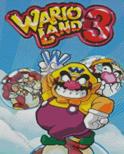 Wario Land Poster Diamond Painting