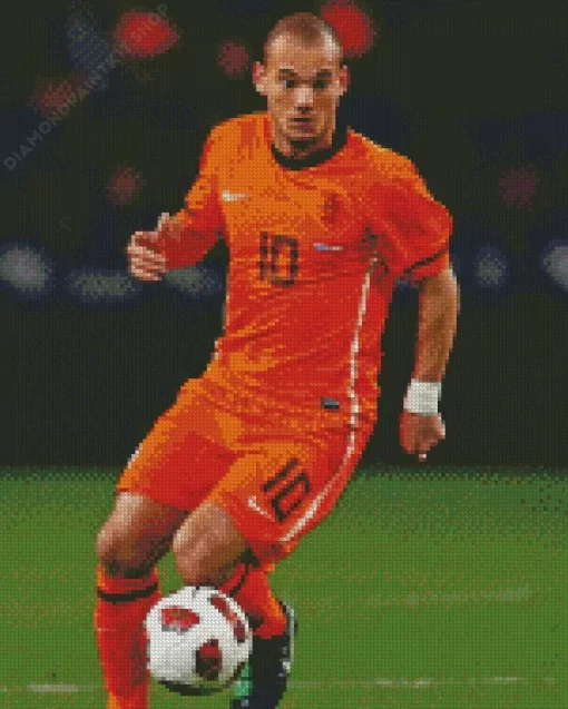 Wesley Sneijder Diamond Painting