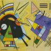 Black And Violet Wassily Kandinsky Diamond Painting