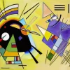 Black And Violet Wassily Kandinsky Diamond Painting