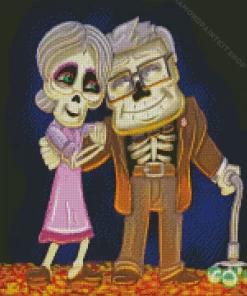 Carl And Ellie Fredricksen Diamond Painting