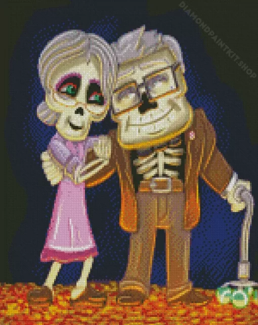 Carl And Ellie Fredricksen Diamond Painting