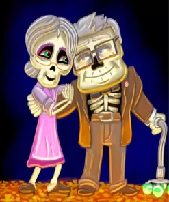 Carl And Ellie Fredricksen Diamond Painting