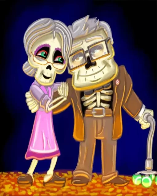 Carl And Ellie Fredricksen Diamond Painting