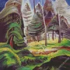 Emily Carr A Rushing Sea Of Undergrowth Diamond Painting