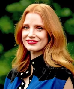 Jessica Chastain Diamond Painting