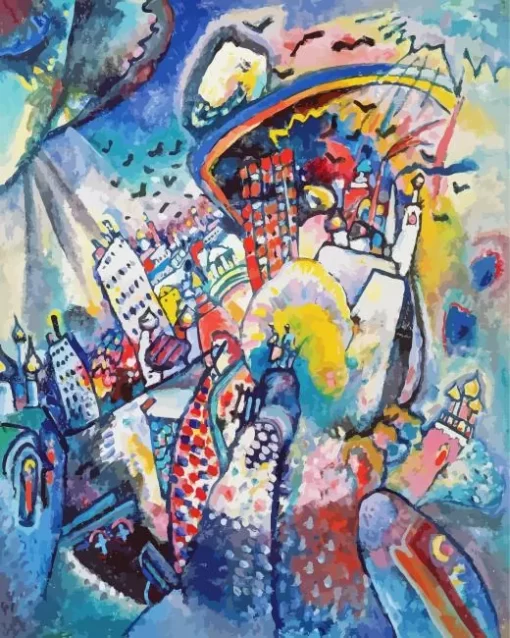 Moscow I By Wassily Kandinsky Diamond Painting