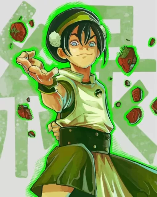 Toph Beifong Diamond Painting