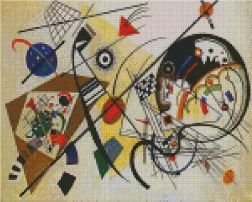 Transverse Line By Wassily Kandinsky Diamond Painting