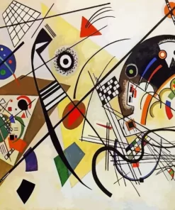 Transverse Line By Wassily Kandinsky Diamond Painting