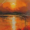 Abstract Evening Sunset Diamond Painting