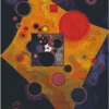 Accent On Rose By Wassily Kandinsky Diamond Painting