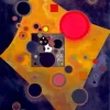 Accent On Rose By Wassily Kandinsky Diamond Painting