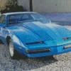 Aesthetic Blue Firebird Diamond Painting