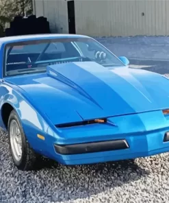 Aesthetic Blue Firebird Diamond Painting