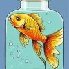 Aesthetic Fish Tank Art Diamond Painting