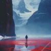 Aesthetic Frozen Lake Diamond Painting