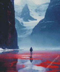 Aesthetic Frozen Lake Diamond Painting