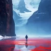 Aesthetic Frozen Lake Diamond Painting