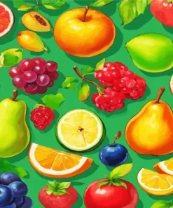 Aesthetic Fruit Diamond Painting