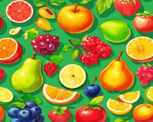 Aesthetic Fruit Diamond Painting