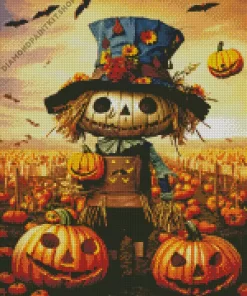 Aesthetic Scarecrow Diamond Painting