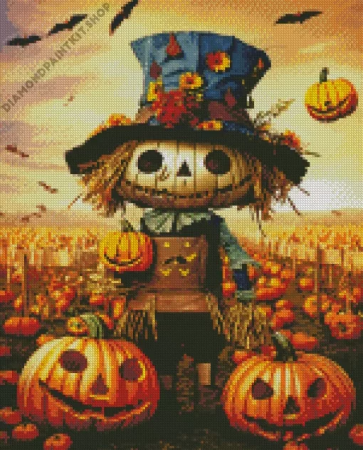 Aesthetic Scarecrow Diamond Painting