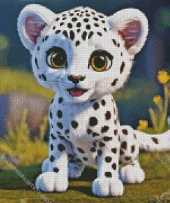 Baby Cheetah Diamond Painting