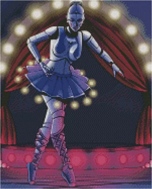 Ballora Five Nights At Freddys Diamond Painting