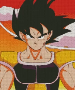 Bardock Dragon Ball Z Diamond Painting