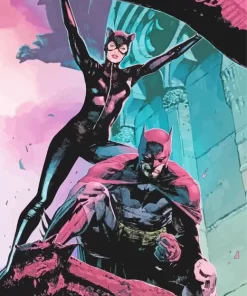 Batman And Catwoman Diamond Painting