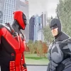 Batman And Deadpool Diamond Painting