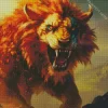 Beast Lion Diamond Painting