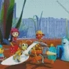 Beat Bugs Animated Serie Diamond Painting