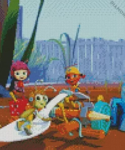 Beat Bugs Animated Serie Diamond Painting