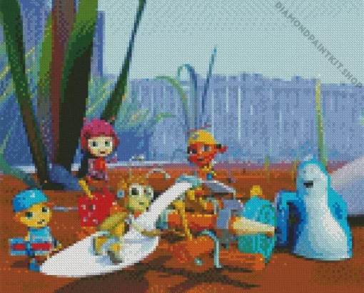 Beat Bugs Animated Serie Diamond Painting