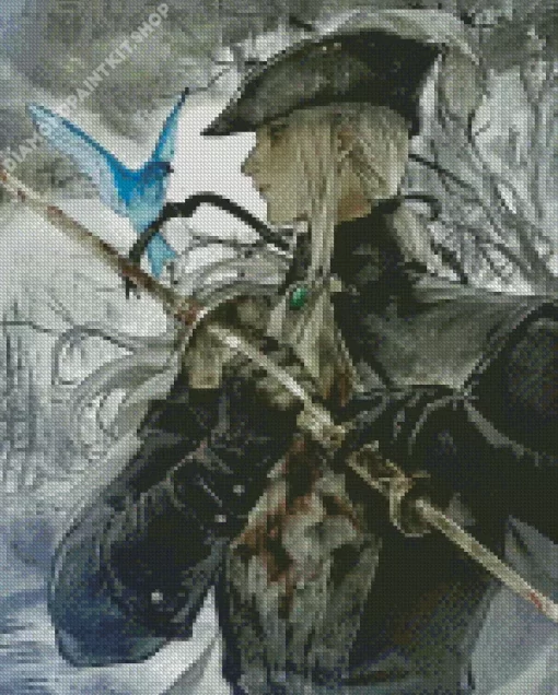 Bloodborne Lady Maria Diamond Painting