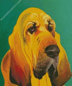 Bloodhound Dog Diamond Painting