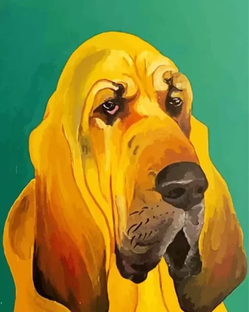 Bloodhound Dog Diamond Painting