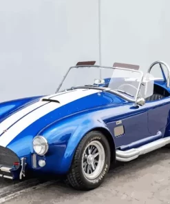 Blue Ac Cobra Diamond Painting