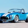 Blue Ac Cobra Car Diamond Painting